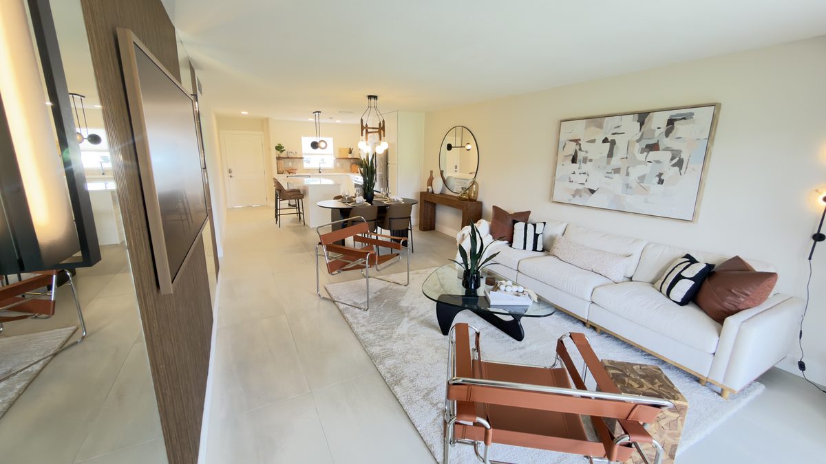 Renovated coastal living space on Siesta Key